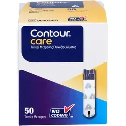 Contour Care Sensoren 50 ST - Arzneimittel für Blutzuckermessung, hochstabil gegen Störfaktoren, 24 Monate Haltbarkeit und ideal für zuverlässige Diabeteskontrolle.