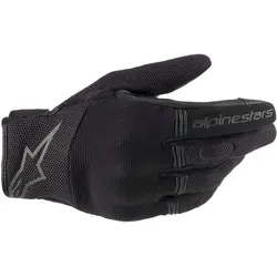 Alpinestars Copper Motorradhandschuhe, schwarz, Größe L - Motorradhandschuhe im urbanen Stil, ideal für Pendler. Harter Knöchelschutz und vollsynthetische Wildlederhandfläche sorgen für Sicherheit und Haltbarkeit.
