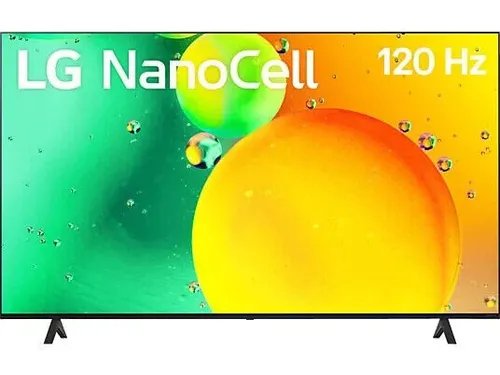 LG 86NANO756QA NanoCell TV 86 Zoll - UHD 4K Smart mit 120 Hz - Fernseher mit beeindruckendem 86 Zoll Bildschirm, brillanter 4K Ultra HD Auflösung und flüssiger Bildwiederholrate von 120 Hz für ein unvergleichliches Seherlebnis.