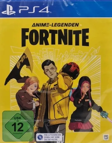 Fortnite Anime-Legenden Paket - PS4-KEY [EU Version] - Games: Hol dir das exklusive Anime Legends Pack mit einzigartigen Outfits und Zubehör für deinen Fortnite-Charakter und erlebe das Spiel in neuem Glanz!