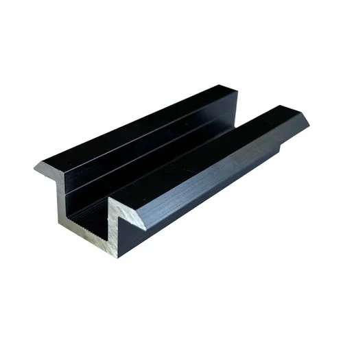 V8 K+ Mittelklemme (schwarz, eloxiert)