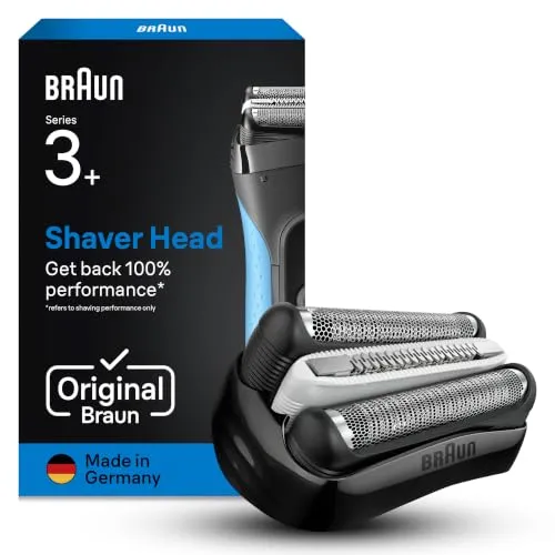 Braun 32B Kombipack - Scherblatt und Klinge für Series 3 - SCHERKÖPFE & ZUBEHÖR - Hochwertiges Ersatzscherteil für eine gründliche und angenehme Rasur, schneidet bis zu 6 Mio. Haare in 18 Monaten.