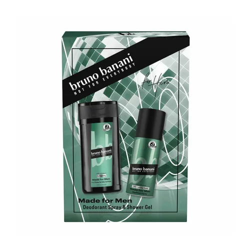 Bruno Banani Geschenkpackung Made for Man Deo 150ml Shower Gel 250 ml