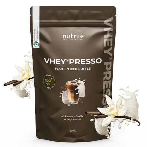 nutri+ Vheypresso Proteinkaffee Vegan Vanille