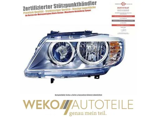 DIEDERICHS 1216183 Scheinwerfer links für BMW E90 - Hochwertiger Frontscheinwerfer mit H7 Lampenart, ideal für BMW E90 (08-11) und ausgestattet für Fahrzeuge mit elektrischer Leuchtweiteregelung.
