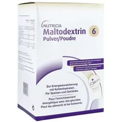 Maltodextrin 6 Pulver - Arzneimittel zur Energieanreicherung, ideal für Patienten mit erhöhtem Energiebedarf oder unzureichender Energieaufnahme, geschmacksneutral und vielseitig einsetzbar.