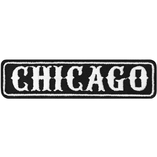 Aufnäher Chicago Biker Patch MC Motorrad club Rankpatch Aufbügler USA