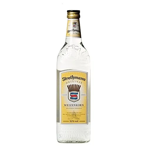 Strothmann Weizenkorn 32% Vol. 0,7l - Sonstige Spirituosen, hochwertiger Weizenkorn mit 32% Vol. für puren Genuss oder als Mixgetränk.