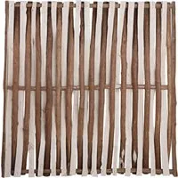 T & J Paco-Serie Haselnusszaun 180 x 180 cm - Rustikaler Haselnusszaun aus naturbelassenen Ruten. Jedes Element ist einzigartig und verleiht Ihrem Garten einen charmanten Akzent. Ideal für eine naturnahe Gestaltung.