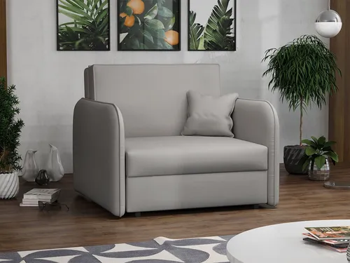 MIRJAN24 Schlafsofa Viva Loft I mit Schlaffunktion - Stylisches Schlafsofa mit Schlaffunktion und praktischem Bettkasten. Maße: 95x98x85 cm, Schlaffläche 196x80 cm. Ideal für flexible Wohnlösungen und Gästeübernachtungen.