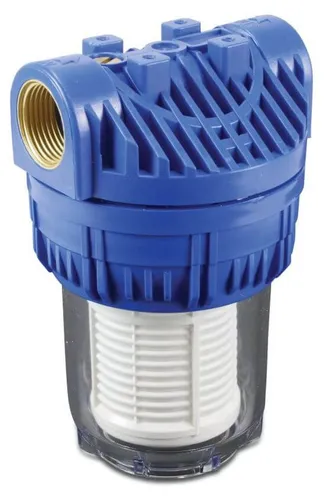 Hydro-S 5 Zoll Wasserfilter mit 1 Zoll Innengewinde - Robuster Wasserfilter für sauberes Trinkwasser, entfernt Schmutzpartikel bis 60 Mikron. Ideal für Haushalt und Gewerbe, schützt Geräte und verbessert den Geschmack.