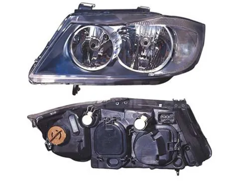 Hauptscheinwerfer ALKAR 2745843 für BMW E90 - Frontscheinwerfer für BMW E90, hochwertiger Alkar Scheinwerfer mit schwarzem Innenteil, ideal für Linkslenkerfahrzeuge, sorgt für optimale Sicht bei Nachtfahrten.