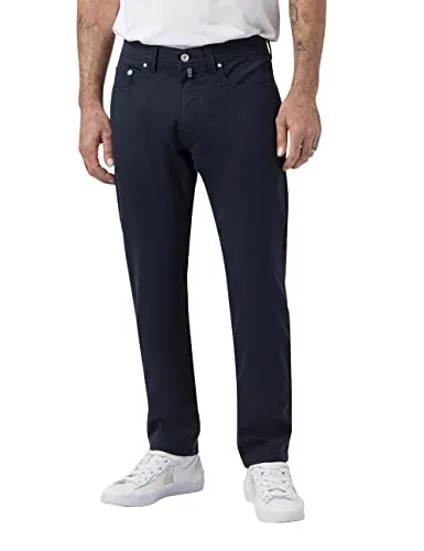 Pierre Cardin Herren Futureflex Lyon Hose, Dark Sapphire, 34.30 - Wanderhose mit hochelastischer 5-Pocket-Optik, ideal für Business und Freizeit – besonders elastisch und formstabil für optimalen Tragekomfort.