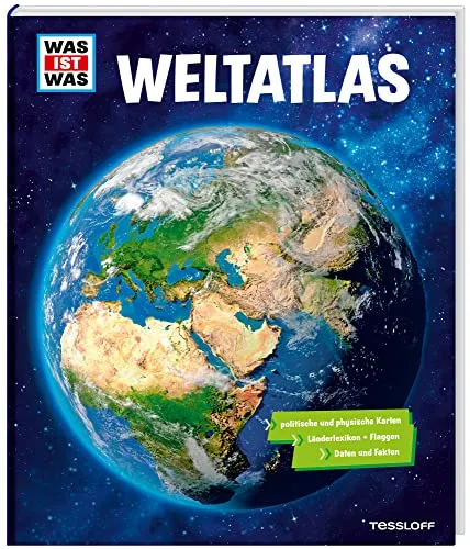 WAS IST WAS Weltatlas | Über 80 exklusive Karten für Kinder ab 8 Jahren - Sozialwissenschaften: Entdecken Sie spannende Informationen über Geschichte, Kultur und Politik in einem kinderfreundlichen Format.