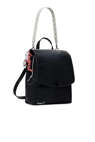 Desigual Cityrucksack Sierra, Polyurethan - Urbaner Chic für Damen - Cityrucksäcke mit Drehverschluss für optimale Sicherheit und Organisation. Ideal für den lässigen Lebensstil in der Stadt.