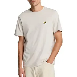 Lyle & Scott T-Shirt Herren | mit Rundhals-Ausschnitt und kurzen Ärmeln | mit goldenem Adler-Logo auf der Brust | XS - XXL