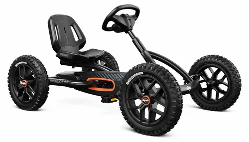 BERG Gokart Buddy Cross Black BFR – Offroad Spaß für Kinder - Entdecke den BERG Buddy Cross Black, dein robuster Offroad-Begleiter mit innovativem BFR-System. Ideal für Kinder von 3 bis 8 Jahren – für grenzenlosen Fahrspaß auf jedem Terrain!