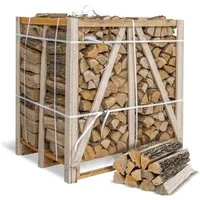 Heizfuxx Eichenbrennholz 25 cm – 500 kg - Hochwertiges Eichenbrennholz mit einer Scheitlänge von 25 cm, ideal für gemütliche Kaminabende. Mindestens 2 Jahre getrocknet für optimale Brenneigenschaften und angenehme Wärme.