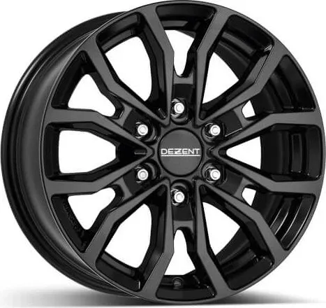 ALUFELGE DEZENT KC dark 7.5x17 6x139.7 ET 55 BLACK/POLISHED - Alufelgen in modernem Design, ideal für sportliche Fahrzeuge und mit hoher Tragfähigkeit für optimale Leistung.