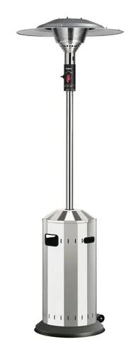 ENDERS Heizstrahler Elegance Eco Green 2.0 - Heizstrahler für Terrasse und Garten mit ECO GREEN-Brenner für bis zu 50 % geringere Betriebskosten und CO2-Ausstoß. Elegantes Design aus Edelstahl für stilvolle Wärme.