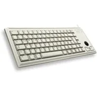 CHERRY G84-4400 - Kompakte Tastatur mit Trackball, mechanische CHERRY ML Switches für präzises Tipperlebnis und langlebige Nutzung