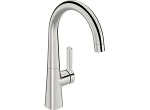 Hansa Designo Style Wastafelkraan Chroom - Elegante Waschtischarmatur mit schwenkbarem Auslauf und konstantem Durchfluss von 6 l/min, ideal für moderne Badezimmer.