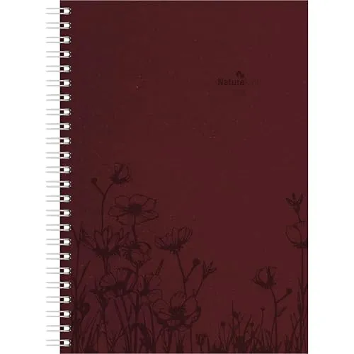 Alpha Edition - Wochenplaner Nature Line Flower Ringbuch 2026 – Taschenkalender 15×21 cm mit 128 Seiten & umweltfreundlichem Strukturpapier, Weekly-Planer mit Monatsübersichten & Notizbereichen