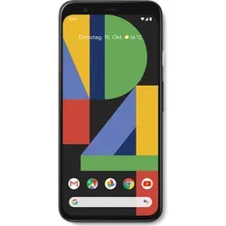 Google Pixel 4 - 5,7 Zoll Smartphone mit 16MP Kamera, 6GB RAM, 64GB Speicher, Schwarz - Handy ohne Vertrag mit innovativer Gestensteuerung und einer der besten Low-Light-Kameras für beeindruckende Nachtaufnahmen. Erlebe professionelle Fotografie mit Leichtigkeit!