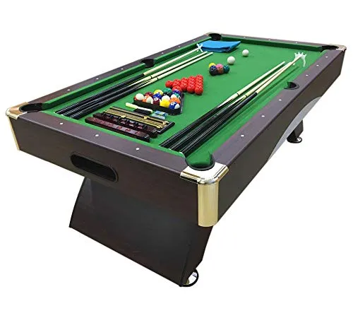 Simba Leonida 8ft Billardtisch – Professionell, Grün, Vollausstattung - Professioneller Billardtisch 8ft mit robustem Design und elegantem grünen Tuch. Ideal für gesellige Abende und als stilvolle Ergänzung für Ihr Zuhause oder Büro. Lieferung inklusive hochwertigem Zubehör.