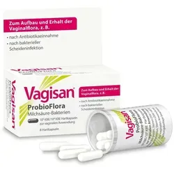Vagisan Probioflora Milchsäure-Bakterien Hartkapseln Vaginalkapseln 8 St