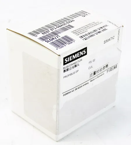 Siemens Busanschluss- Stecker PROFIBUS 6ES7 972-0BA30-0XA0 FS: 02 -sealed-