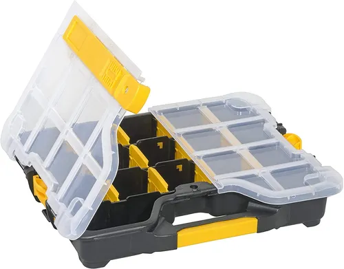 Allit EuroPlus Basic S 29 - Kompakter Sortimentskasten für Kleinteile - Praktischer Sortimentskasten aus robustem Kunststoff für die optimale Aufbewahrung von Kleinteilen. Ideal für Handwerk und Hobby.