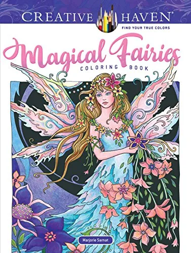 Magical Fairies Coloring Book (Adult Coloring Books: Fantasy)