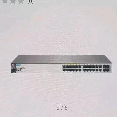 HP Aruba Gigabit 28-Port Managed Switch PoE + 195 W, J9773A