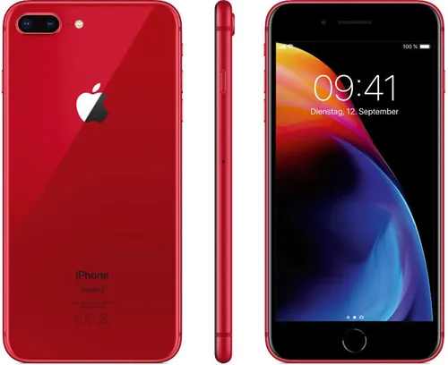 Apple iPhone 8 Smartphone 64GB in Rot - Handys ohne Vertrag – Kompaktes 4,7'' Display, leistungsstarker A11 Chip und hochwertige 12 MP Kamera. Ideal für Fotos und Multimedia.