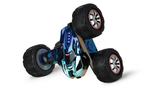 4GHz Turnator Color Flip 2 - Ferngesteuertes ACTION-STUNTCAR, 360° Stunts, TOP Speed 20 km/h, mit Chamäleon-Effekt und LED-Licht für actionreiche Abenteuer