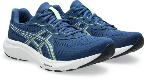 Asics GEL-CONTEND 9 Laufschuh – Hohe Dämpfung in Blau, Größe 46 EU - Sportlicher Laufschuh mit AMPLIFOAM+ und GEL-Dämpfung für höchsten Komfort. Ideal für Läufer, die Wert auf eine angenehme Laufeigenschaft legen.