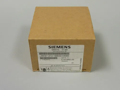 Siemens 6ES7212-1BB23-0XB0 Simatic S7 CPU - Modell: Simatic S7, Plattform: S7/200, ideal für Automatisierungsprojekte mit hoher Zuverlässigkeit und Leistung