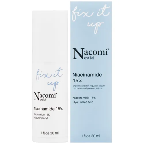 Nacomi Next Lvl Serum Niacinamid 15% reguliert Sebum, Ausgleich Teint 30ml