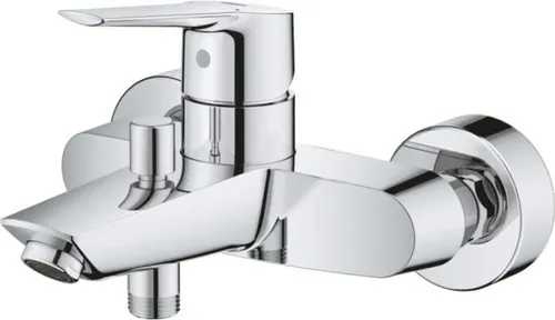 Grohe Einhebel Badewannenarmatur Quickfix 32278002 - Moderne Badewannenarmatur mit einem Griff, wandmontiert und aus hochwertigem Metall, ideal für stilvolle Badezimmer.