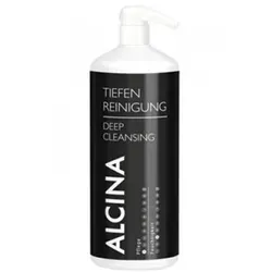 Alcina Tiefenreinigungsshampoo 1250 ml - Alcina Shampoo für tiefenwirksame Reinigung, ideal bei fettiger Kopfhaut und Stylingrückständen. Schützt die Kopfhaut und bereitet optimal auf Colorationen vor.