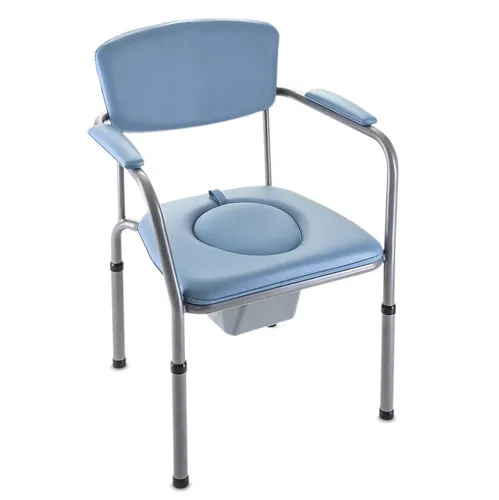 Invacare H440 Omega ECO Toilettenstuhl - Höhenverstellbarer Toilettenstuhl für optimale Positionierung, leicht zu reinigen und ideal für barrierefreies Wohnen. Max. Belastbarkeit: 140 kg.