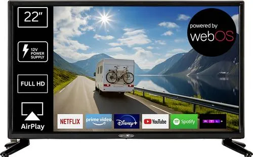 Reflexion LED22iBT LCD-TV 22 Zoll - Basic Smart-TV mit Triple-Tuner für DVB-T2, DVB-C und DVB-S2, ideal für Ihr Zuhause.