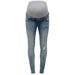 ONLY MATERNITY Skinny-fit-Jeans Olmblush - Umstandsmode mit hohem Tragekomfort, ideal für werdende Mütter, in klassischem Blau und Skinny-Fit Schnitt.