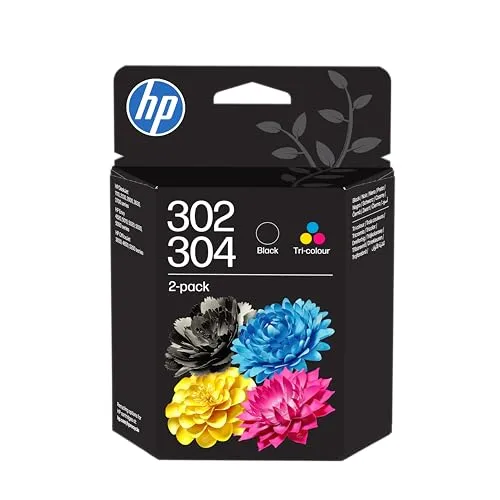 HP 302/304 Tintenpatrone Schwarz - Hochwertige HP 302/304 Tintenpatrone Schwarz für gestochen scharfe Ausdrucke. Ideal für den täglichen Einsatz in Home-Office und Büro. Vertraue auf geprüfte Qualität für brillante Ergebnisse!