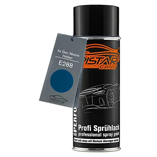 TRISTARcolor Autolack Spraydose für Gen. Motors/Holden E288 Magnetic Blue Metallic Basislack Sprühdose 400ml