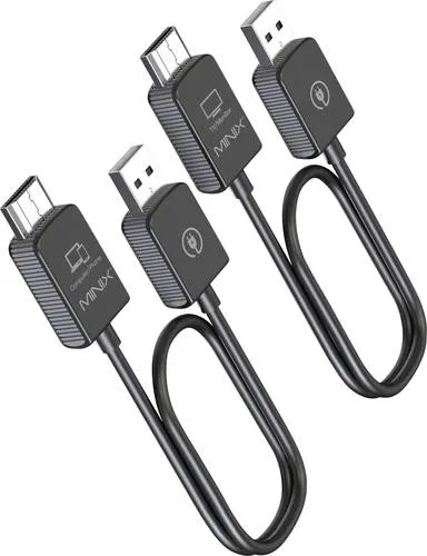 Minix H1 HDMI-Funkübertragung 50m - Full HD Streaming - Media Player mit universeller Kompatibilität und Plug-and-Play-Funktion. Genießen Sie nahtloses Streaming in 1920 x 1080 Pixel über 5GHz, ideal für Unterricht und Spiele.