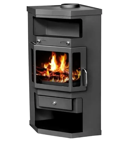 VICTORIA-05 EEK A - Eck-Kaminofen Victoria 05 Panama 9.0 kW, umweltfreundlich mit niedrigen Emissionen und elegantem Design