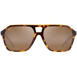 Maui Jim WEDGES _ Schildkröte mit bernsteinfarbenem Interieur (H880-10)