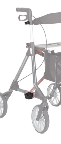 Russka Stockhalter für Rollator Elan Classic - Halterungen für Gehstöcke & Krücken, sicherer Halt für Ihren Gehstock am Rollator Elan Classic, ideal für mehr Mobilität und Sicherheit.